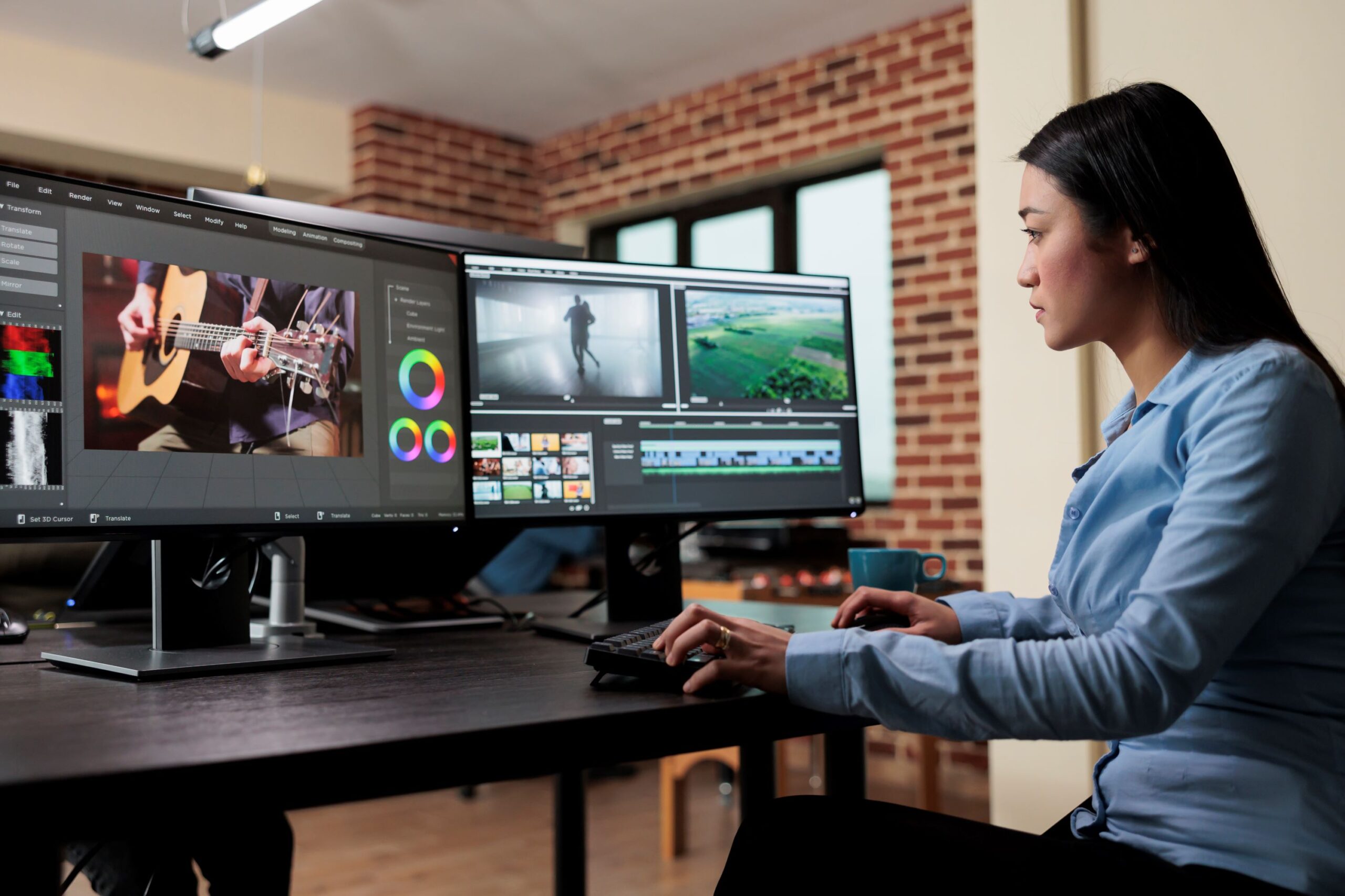 asian-professional-video-editor-sitting-multi-monitor-workspace-while-enhancing-movie-footage-quality-using-advanced-software-post-production-house-team-leader-editing-film-frames-new